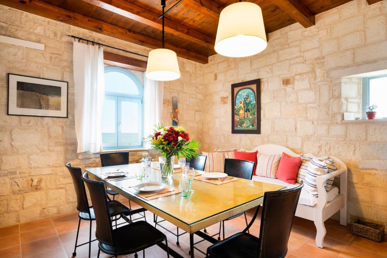 Beachfront Villa Turquoise With Private Pool, Bbq And Ping Pong Table ハニア エクステリア 写真